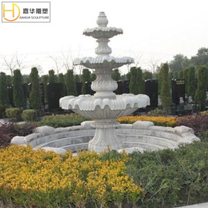 Fontaine en pierre Jiahua, style européen, colonne, bassin d'eau, décoration de jardin durable pour l'extérieur - Product Image 2