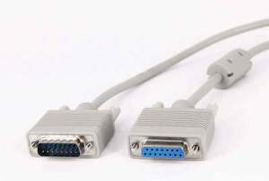 Hdb15 pin VGA để HD Video màn hình Splitter RS232 Modem Nam Nữ VGA Cable Adapter Loại sản phẩm mới - Product Image 2