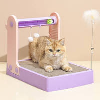 Nouveau Lit de Repos pour Chat en Carton Durable avec Design Canard Mignon – Griffoir et Jouet pour Chats Domestiques