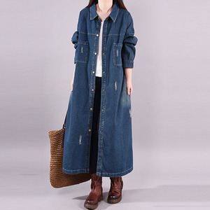 Korean Style Denim Dress for Lady - Top Quality & Trends