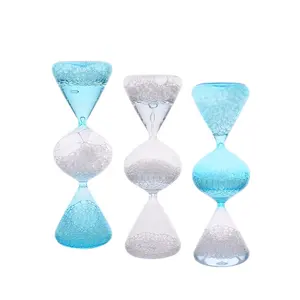 Modern colored oil dropper water toys liquid droplet sand timer hourglass multi purpose liquid water timer