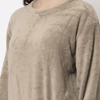 Ensemble de vêtements de détente à manches longues et pantalon long, avec poignets et chevilles côtelés, doux et chaud, pour l'automne et l'hiver, pyjama