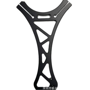 Aluminum Alloy Landing Net Handle Black Lightweight For Anglers Shenzhen Made - Product Image 4