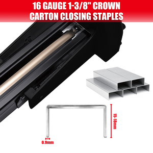 <span class=keywords><strong>Agrafeuse</strong></span> pneumatique AEROPRO MTA18 pour fermeture de cartons, taille de couronne 1-3/8 pouces, profondeur réglable, idéale pour la fermeture et l'emballage de boîtes - Product Image 5