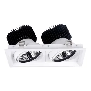 CE CB BIS 30W Ánh Sáng Lưới Tản Nhiệt Spotlight Nhà Hàng Nhúng Xuống Ánh Sáng