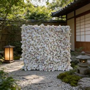 Offre Spéciale – Rouleau de Mur de Fleurs Artificielles 5D (8x9 pieds) pour Décoration de Mariage, Thanksgiving et Pâques - Product Image 2