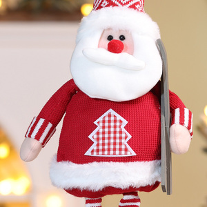 <b>Christmas</b> Plush Toy Xmas Stuffed Doll Holiday Stuffed Animal Soft <b>Decoration</b> Santa Claus Papa Noel Plush <b>Reindeer</b> Elk Snowman - Product Image 3
