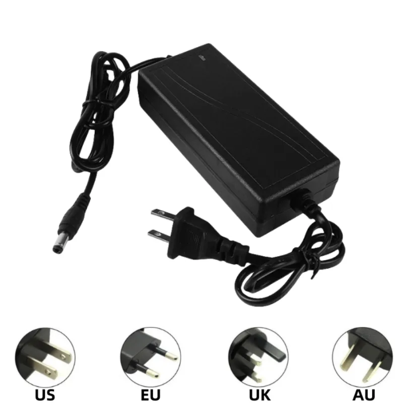 Adattatore ca Desktop nero 5V 6V 8V 9V 12V 15V 16V 18V 19V 24V DC alimentatore 1a 2a 3a 4a adattatore di alimentazione AC/DC