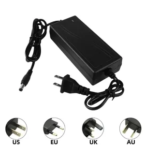 Adaptateur secteur de bureau noir 5V 6V 8V 9V 12V 15V 16V 18V 19V 24V alimentation cc 1a 2a 3a 4a adaptateur secteur ca/cc