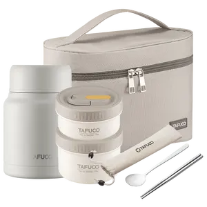 <span class=keywords><strong>Set</strong></span> di alimenti riscaldabili a doppio livello in acciaio inossidabile 316L <span class=keywords><strong>per</strong></span> uso <span class=keywords><strong>esterno</strong></span> <span class=keywords><strong>per</strong></span> uso <span class=keywords><strong>esterno</strong></span> <span class=keywords><strong>per</strong></span> uso Microwavable - Product Image 1