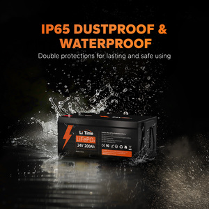 LiTime 24 V 100AH 200AH 300AH Baterías de almacenamiento Baterí<span class=keywords><strong>a</strong></span> solar de litio LiFePO4 25,6 V 100ah 200ah Lifepo4 Baterí<span class=keywords><strong>a</strong></span> 24 V 200 <span class=keywords><strong>Ah</strong></span> - Product Image 6