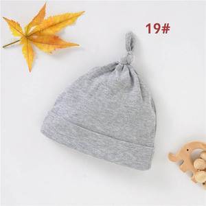 बुना हुआ कार्बनिक कपास बच्चे Knotted टोपी थोक - Product Image 6