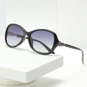 Nuevas Gafas de Sol Ovaladas Personalizadas Estilo Europeo Americano, Clásicas para Mamá, Protección UV400, Polarizadas, para Conducir y Viajar, HD - Product Image 1