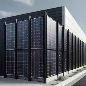 हॉट सेलिंग फार्म वाटरप्रूफ सौर बाड़ बढ़ते सिस्टम फोटोवोल्टिक गोपनीयता सुरक्षा ऊर्ध्वाधर बिफेशियल सौर बाड़ - Product Image 3