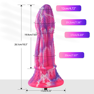 Drop Shipping Hismith Sex Machine Attachment Monster Series Silicone <strong>Dildo</strong> 10.3 Inch Flexible Snake <strong>Dildo</strong> <strong>Super</strong> Realistic Penis - Product Image 3