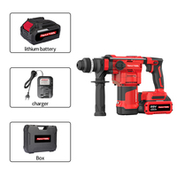 Moteur sans balais industriel Perceuse à percussion portable robuste à vitesse variable 21V Lithium Perceuse rotative électrique à percussion