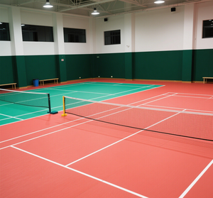 ריצוף ספורט נגד החלקה ויניל pvc גלגול מחצלת ללבוש-הוכחה כדורעף חיצוני וכדורעף מגרש כדורסל עשוי פלסטיק עמיד - Product Image 3