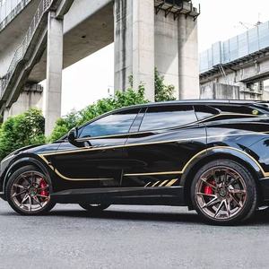 ล้อแม็กซ์ Sailen Hot Sale ขนาด 18-22 นิ้ว อลูมิเนียมฟอร์จ สีดำ ลายหลายก้าน 5x100/114.3/120/112 และ 24x14 สำหรับรถ SUV  ตกแต่ง/อัพเกรด - Product Image 2