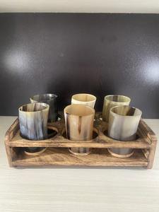 Cuerno de Búfalo para Beber, Lujoso, Hecho a Mano, Ecológico, con Borde de Latón, Pulido a Mano, Decoración Religiosa Vikinga para el Hogar, Venta al por Mayor - Product Image 4