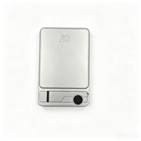 Cargador Inalámbrico Magnético Delgado de 5000mAh y 120g, Ligero, con Pantalla LED de 15W para iPhone, Tendencia 2026