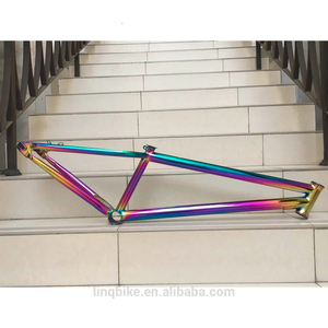 26 "La cromoly tierra saltar bicicleta marco Marco de <span class=keywords><strong>aceite</strong></span> colorido Arco Iris marco - Product Image 1