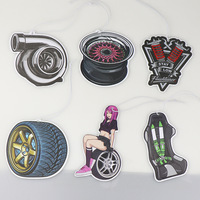 Diffuseur de parfum suspendu JDM pour voiture, pendentif de rétroviseur, décoration intérieure automobile, cadeau personnalisé