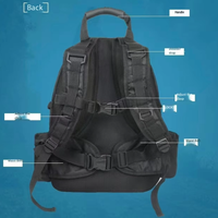 Fournisseur en gros de sacs à dos de moto imperméables de grande capacité en Oxford, avec compartiment pour ordinateur portable, design ergonomique et respirant