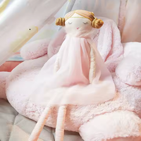 CPC Vente à Chaud Ensemble de Poupées Ballerines en Peluche Ballet Princesse Fille Décoration de Chambre Jouet Doux pour Bébé