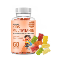 Gommes multivitaminées pour enfants avec vitamines A, C, D, E – Complément en gommes pour une croissance saine et un soutien immunitaire – OEM