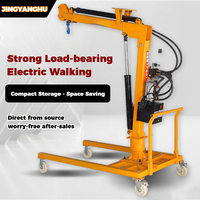 Chariot élévateur compact à rotation complète à 360 degrés Articulé 1000 kg 3000 kg Pliable en acier à haute teneur en carbone Portable Utilisation en atelier Grue montée sur véhicule