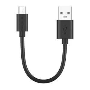 CableCreation Kabel Data USB Mikro, Kabel Data Pengisi Daya USB 2.0 A Male Ke Mikro B Kecepatan Tinggi untuk Android