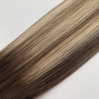 Cheveux humains professionnels Silky Salon, double trame, cuticules alignées, sans nœuds, en vrac, Genius Weft, livraison rapide