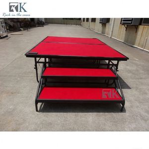 แพลตฟอร์มเวทีเหล็กพับได้สำหรับงานกิจกรรมในร่มสำหรับงานเลี้ยงโรงแรม - Product Image 1