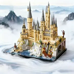 Kit Modello in Plastica Dettagliato <span class=keywords><strong>di</strong></span> Alta Qualità per Creazioni 76419 Castello <span class=keywords><strong>di</strong></span> <span class=keywords><strong>Hogwarts</strong></span> e Cortile, Decorazione per Stanza, Regalo <span class=keywords><strong>di</strong></span> Compleanno per 14+ Anni - Product Image 1