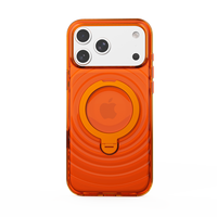 Coque de téléphone portable personnalisée de luxe avec chargement sans fil magnétique sécurisé pour iPhone 17 18 Pro Max avec support