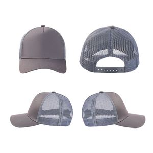 Casquette de baseball 5 panneaux tendance 2024, en coton pur et maille, pour le sport et les activités de plein air estivales - Product Image 4