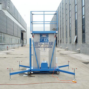 Piattaforma Elevatrice Mobile Semovente in Alluminio 6m 7.5m, Sollevatore a Doppio Albero in Lega di Alluminio con Certificazione CE - Product Image 3