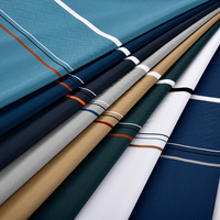 Tejido de nailon elástico transpirable de jacquard de moda al por mayor, 92% nailon 8% elastano teñido en hilo para camisa polo