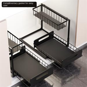 Étagères de cuisine murales modernes en acier inoxydable avec un design gain de place - Product Image 3