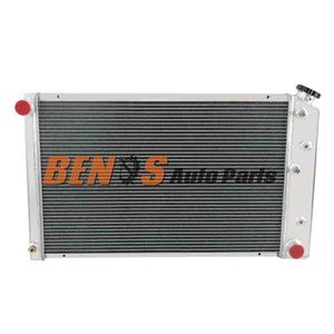 Radiador de Aluminio de 4 Filas Compatible con Chevy <span class=keywords><strong>Chevelle</strong></span> 1968-73/ El Camino GMC 1968-77 con Transmisión Manual - Product Image 1