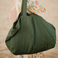 Sac fourre-tout en coton grande taille pour la vente en gros, sacs à main en lin, sac de courses personnalisable