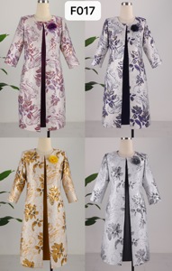 Nouvelle robe pour femmes en gros 2023, design faux deux pièces, grande taille, pour femmes corpulentes - Product Image 6