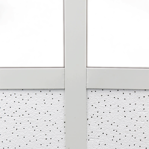 Barre en <span class=keywords><strong>T</strong></span> pour plafond suspendu, système de plafond à grille plate T24, prix d'usine de cadre de plafond galvanisé à grille en <span class=keywords><strong>T</strong></span> pour plafond solide - Product Image 1