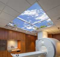 Lumin Medical Grade 35W 600x600mm 24V Lumière de plafond LED sans aimant pour clinique hospitalière, lumière artificielle de ciel, lumière de ciel magnétique sans danger pour les IRM