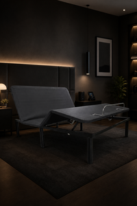 Hot sale Adjustable <b>Bed</b> Frame King <b>Size</b> Metal Reclining Massage Function Wireless Remote Dual USB Ports - Product Image 3