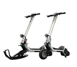 Moto de Nieve Eléctrica 3 en 1 de 1800w, Todoterreno, Plegable, Multivelocidad, Scooter Eléctrico - Product Image 4