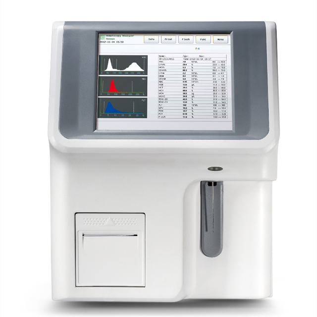 23 Parameters Hematology Analyzer Fully Automated Hematology Analyzer CBC Counter Machine