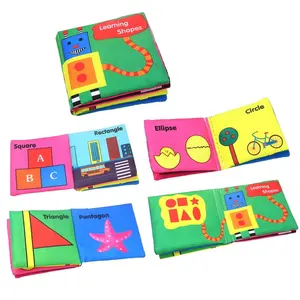 Tumama — jouets éducatifs en tissu doux pour bébé, livre, en tissu, bon marché, pour enfants, nouvelle mode, prix bas