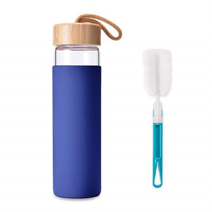 Transparent Tea Infuser Tumbler Coffee Brewer Fruit Infusion Glass <strong>Water</strong> <strong>Bottle</strong> <strong>Filter</strong> 16oz Reusable Eco-Friendly for Wedding - Product Image 6