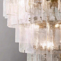 Lustre LED moderne en laiton, luminaire suspendu de luxe, lampe de plafond créative pour salon, chambre à coucher, salle à manger